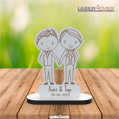 Lembrança Casamento - Casal Noivo Noivo