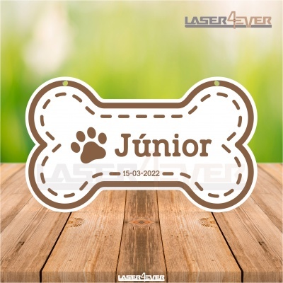 Placa Nome Personalizado Animal