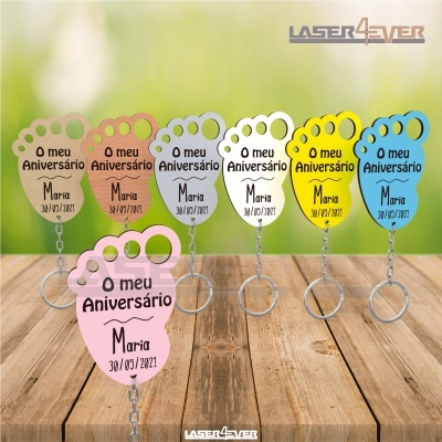 Lembrança Aniversário Pé