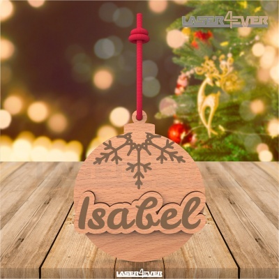 Bola de Natal - Nome Personalizado