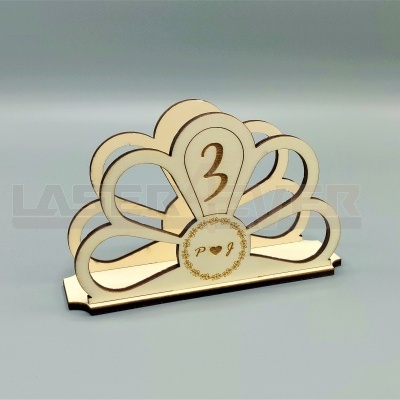 Marcador de Mesa para Casamentos