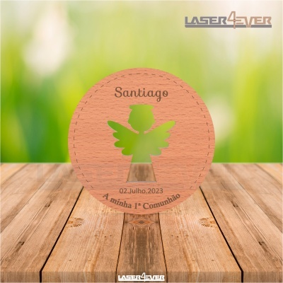 Íman Lembrança 1ª Comunhão Círculo Anjo