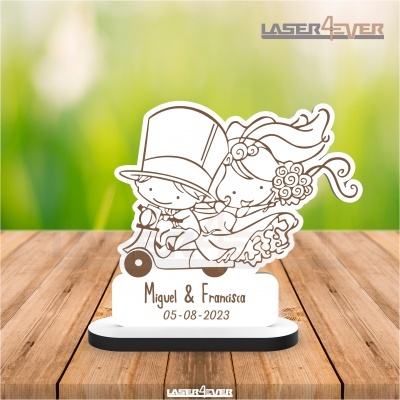 Lembrança Casamento - Casal Mota