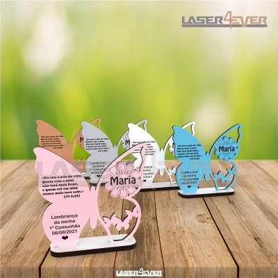 Lembrança 1ª Comunhão Borboleta