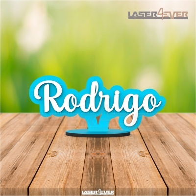 Nome Personalizado Fundo Colorido