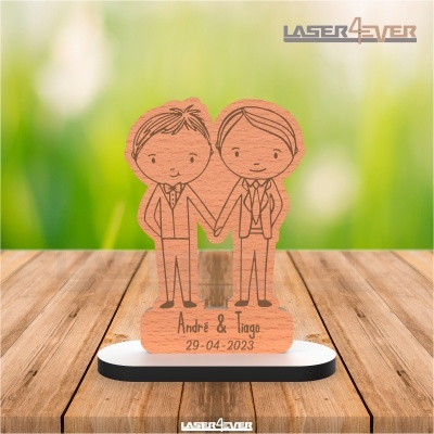 Lembrança Casamento - Casal Noivo Noivo