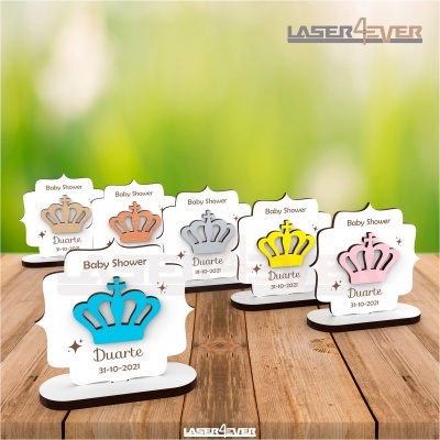 Lembrança Baby Shower Coroa