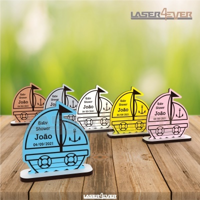 Lembrança Baby Shower Barco