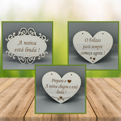 Placas Entrada Igreja