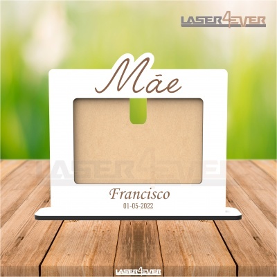 Moldura Mãe - Nome e Data Personalizável