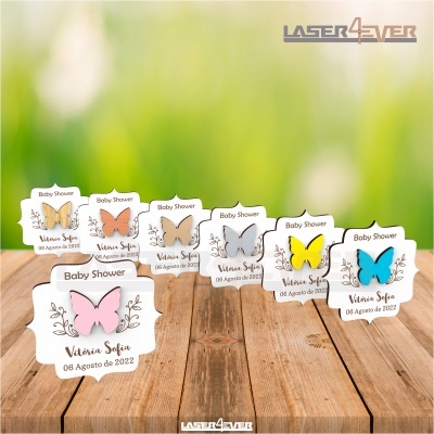 Lembrança Baby Shower Borboleta