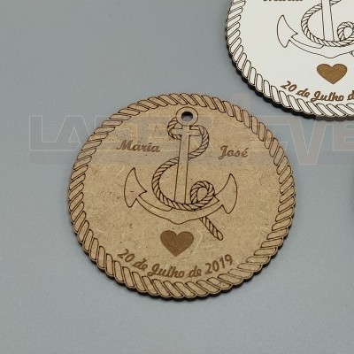 Lembrança Âncora Casamento