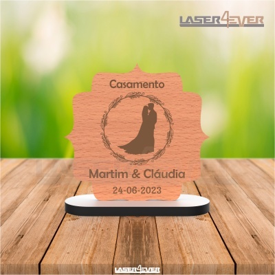 Lembrança Casamento - Casal Beijo Cara