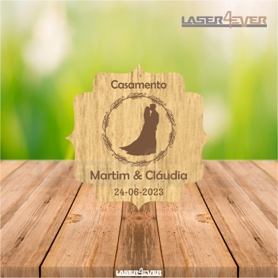 Lembrança Casamento - Casal Beijo Cara