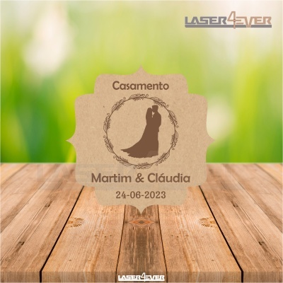 Lembrança Casamento - Casal Beijo Cara