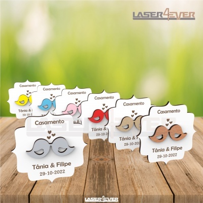 Lembrança Casamento Pássaros