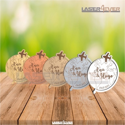 Íman Lembrança Casamento Mundo