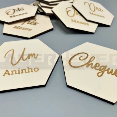 Placas Hexágonos - 12 MESES PARA BEBÉS