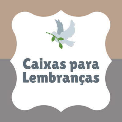 Caixa para lembranças