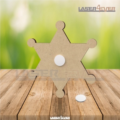 Íman Adereço Casamento - Crachá Segurança das Alianças