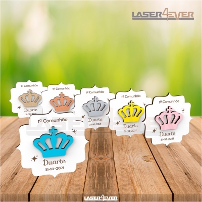 Lembrança 1ª Comunhão Coroa