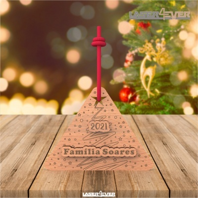 Bola de Natal - Nome e Ano Personalizável