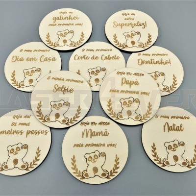 Placas para bebés - Primeiros momentos