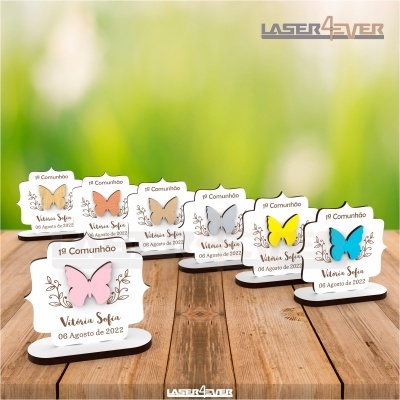 Lembrança 1ª Comunhão Borboleta