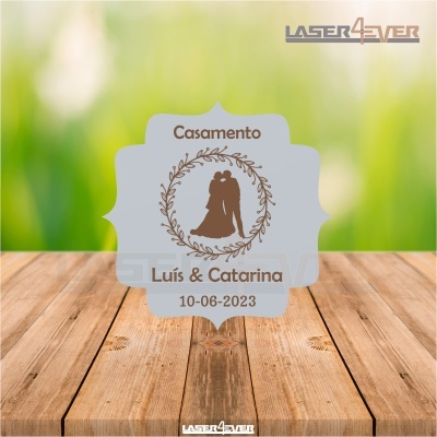 Lembrança Casamento - Casal Beijo