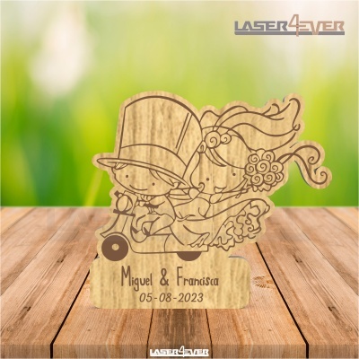 Lembrança Casamento - Casal Mota