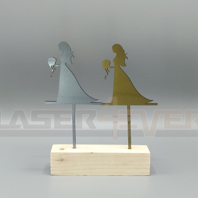 Topo de bolo para Casamento - Noiva