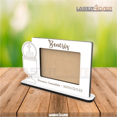 Lembrança 1ª Comunhão Moldura - Cálice