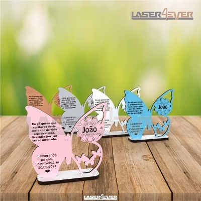 Lembrança Aniversário Borboleta