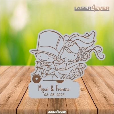 Lembrança Casamento - Casal Mota