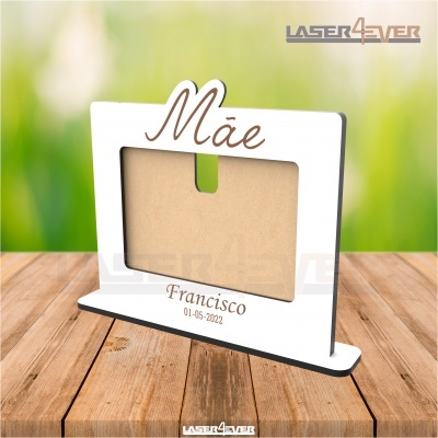 Moldura Mãe - Nome e Data Personalizável