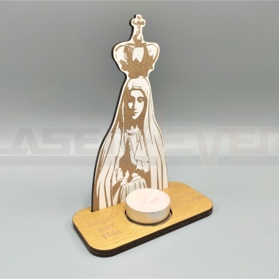 NOSSA SENHORA DE FÁTIMA - Porta-Velas