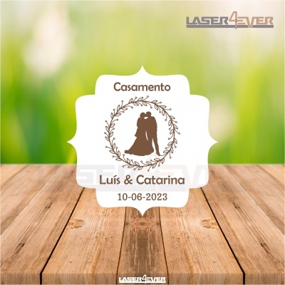 Lembrança Casamento - Casal Beijo