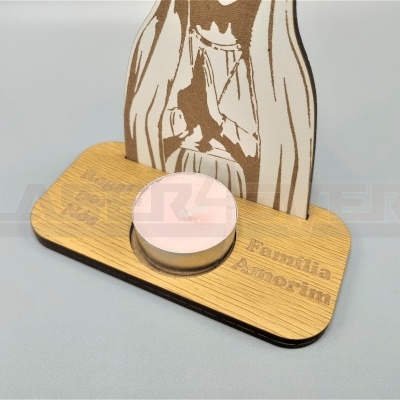 NOSSA SENHORA DE FÁTIMA - Porta-Velas