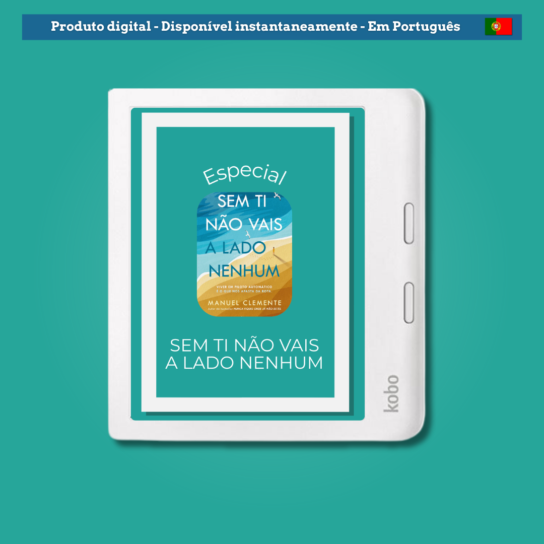 3 Screensavers para Kobo: Edição Sem Ti Não Vais a Lado Nenhum