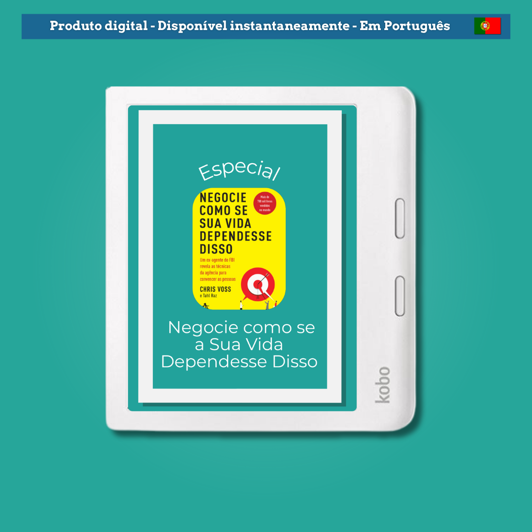 3 Screensavers para Kobo: Edição Negocie Como se a Sua Vida Dependesse Disso