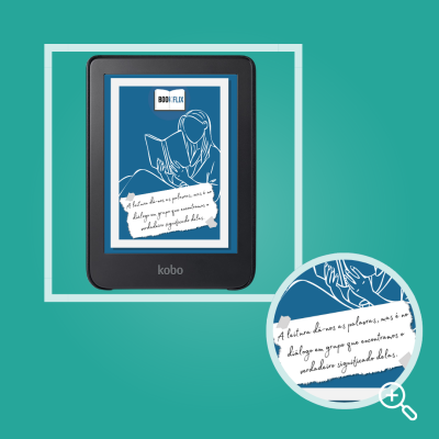 3 Screensavers para Kobo: Edição Exclusiva @bookflix.pt x Leaf2Screen