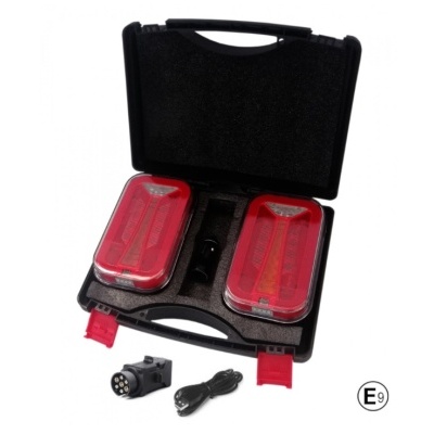 Kit de Farolins Traseiros Led Portáteis Wireless