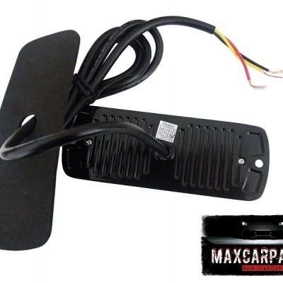 Strob Led Laranja Slim 12W