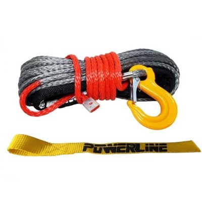 Cabo Sintético de Guincho POWERLINE 6mmx15M (Gama Média)