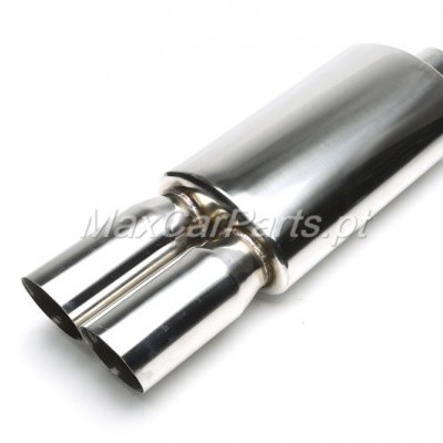 Panela de escape 2x88/90MM