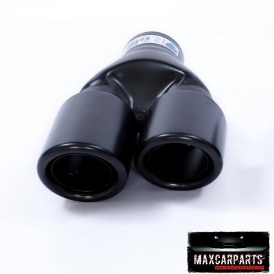 Ponteira Escape Dupla Preta Direita