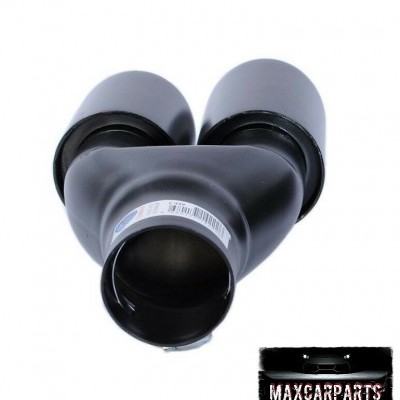 Ponteira Escape Dupla Preta Direita