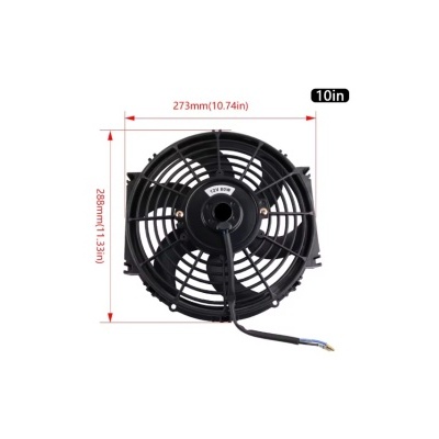 Ventilador Elétrico Slim 26CM 10" 80W