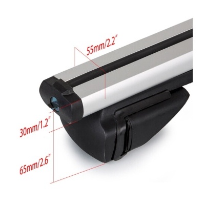 Barras Tejadilho universais 120CM