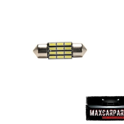 Lâmpada 31mm 12 Led SMD